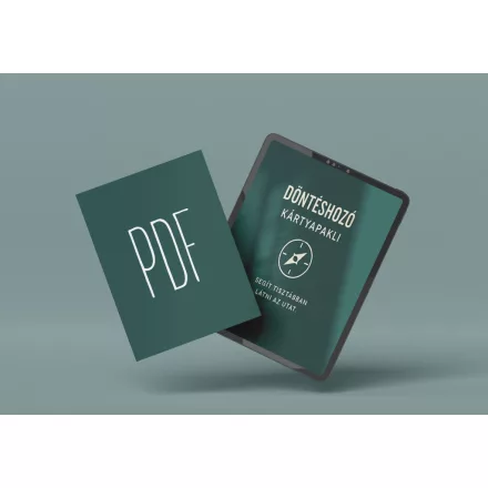 Döntéshozó, problémamegoldó kártyapakli iskolások részére (PDF)