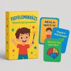 Figyelemvarázs fókuszkártyák gyerekeknek