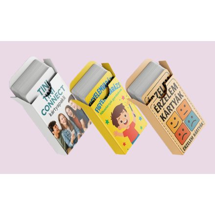 Kártya trió csomag